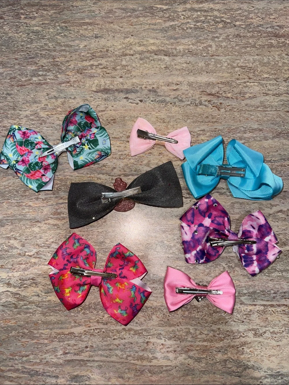 Assorted Kids Hair Bow Clips